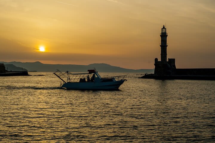 Small-Group Sunset Tour with Chania Wine Food image