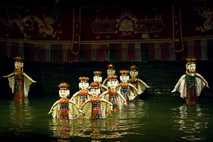 Skip the Line: Lotus Water Puppet Entrance with Hanoi Hotel Ticket Delivery image