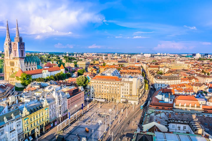 Early Morning Light Jogging Urban Tour of Zagreb image