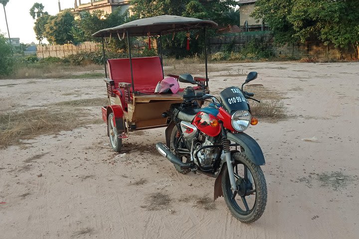 Mr.Vanny , Tuk Tuk Driver In Siem Reap. For transportation and guided tours. image