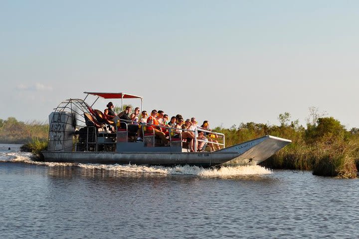 Airboat Ride with Round-Trip Transportation from New Orleans image