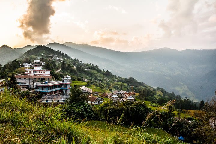 Trek with Children at Dhumpus Australian Camp in Nepal  image