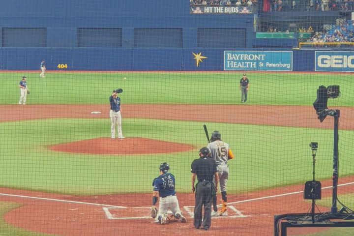 Tampa Bay Rays Baseball Game at Tropicana Field image