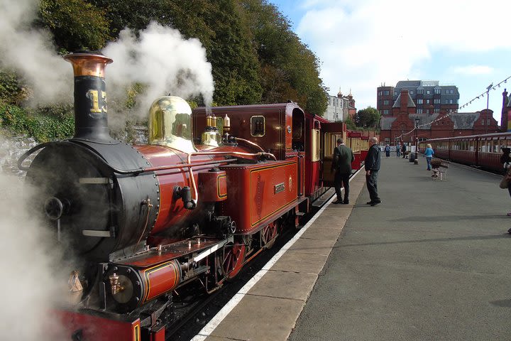 Steam Trains and Castles with qualified Isle of Man Tour Guide (6 hours) image