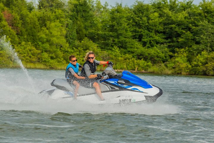 2hr Jet Ski Tour on the Gold Coast - NO LICENCE NEEDED. NON STOP JETSKIING image