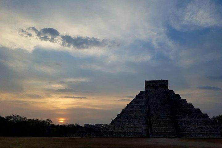 Tour Sunrise of Kukulcan in Chichen Itza at Dawn with Cenote Swimming image