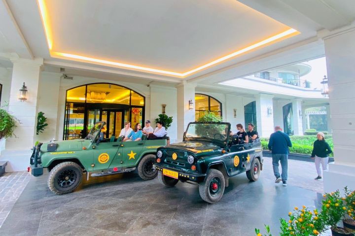 Hanoi Jeep Tour: Red River Countryside & Train Street image