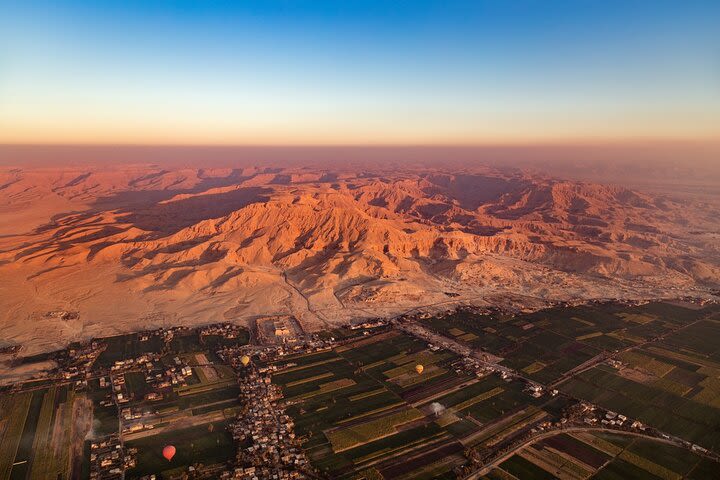 Hot Air Balloon over Valley of the kings image