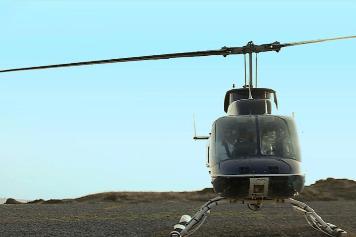 Santorini to Ios Helicopter Transfer image