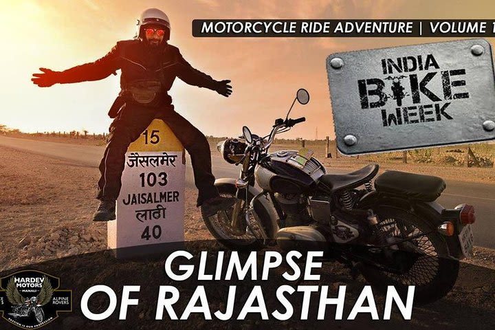 Glimpse of Rajasthan motorcycle tour India image