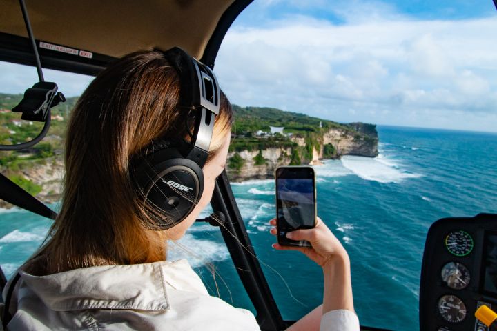 Helicopter South Bali Tour From Ungasan image