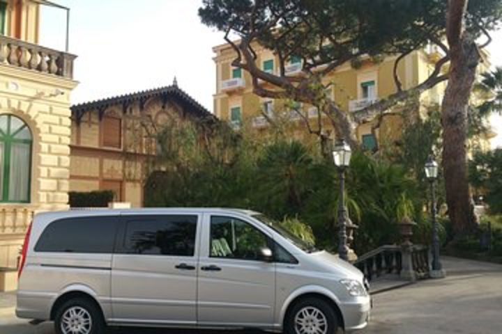 Transfer from Sorrento area to Naples from 1 to 3 passengers  image