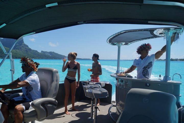 Toa Boat Bora Bora Vaiana Lagoon tour experience with Lunch and Entertainer Boat image