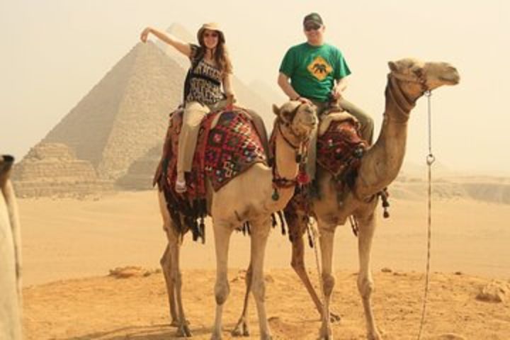 Half Day Private Tour with Camel Ride To Giza Pyramids image