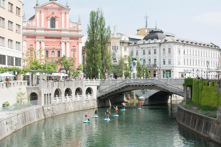 Ljubljana Stand-Up Paddle Boarding Lesson and Tour image