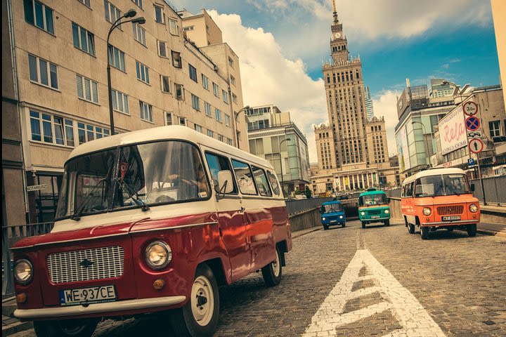 Historical Tour of Communist Warsaw In A Nysa 522 With Pickup image