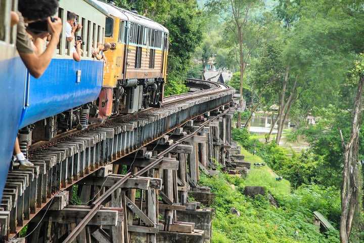 Private Kanchanaburi Erawan Waterfall&Thai-Burma Death Railway Tour from Bangkok image