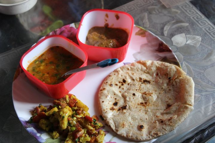 Dinner with Indian Local family in Agra image