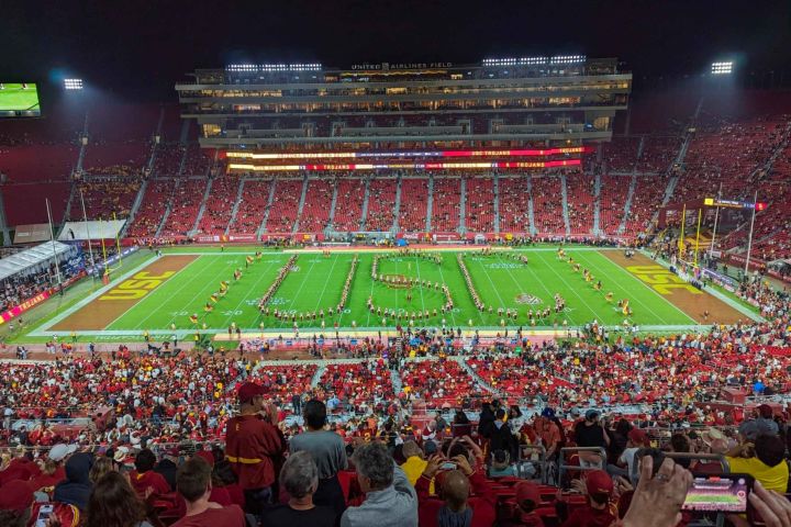 USC Trojans College Football Game at LA Memorial Coliseum image