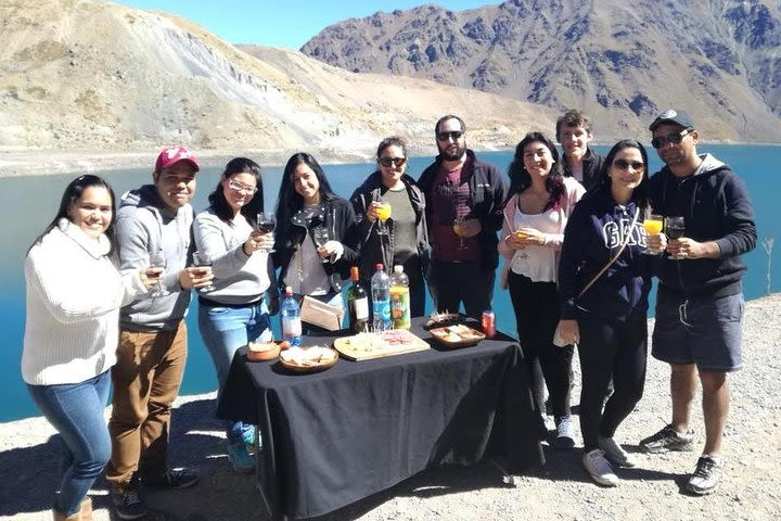 Private Day Trip to Cajón del Maipo & El Yeso Dam from Santiago Picnic Included image