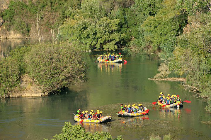 Rafting in the Almadenes Canyon with visit to two Caves and Photo Report image