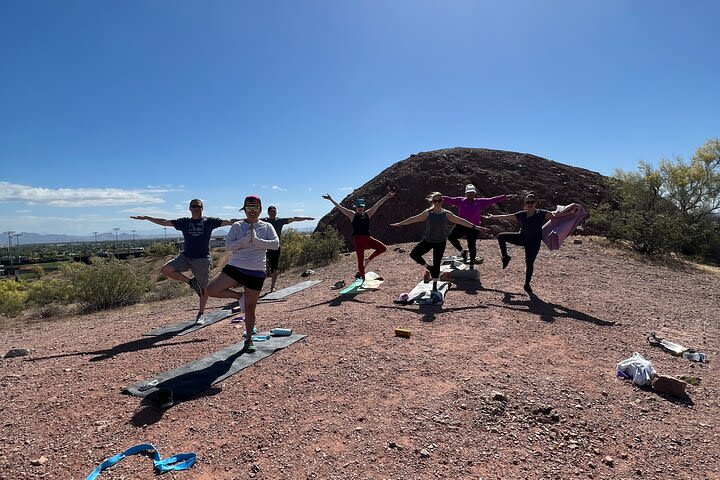 Amazing 2-Hour Guided Hiking & Yoga At Papago Park image