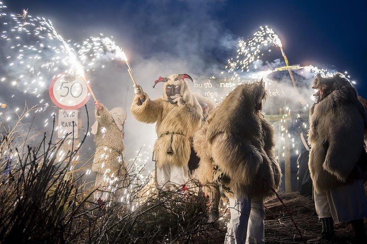 BUSÓJÁRÁS Unesco Heritage Folklore Carnival in Mohács image