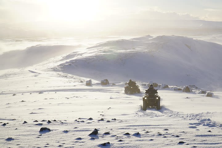 1hr ATV adventure & Northern lights Hunt from Reykjavik image