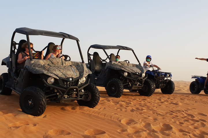 Self Drive 60minutes Dune Buggy Desert Safari and Desert Sand Boarding  image