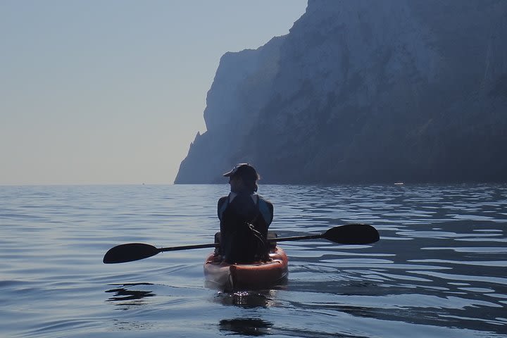 Kayak and snorkel excursion to Cova Tallada image