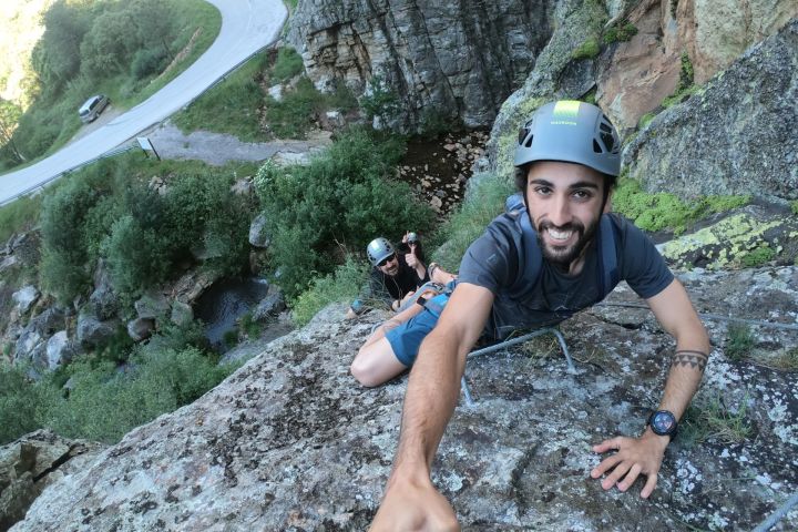 Escalar a Via Ferrata I Caminho sobre o Oceano Ordovícico  image
