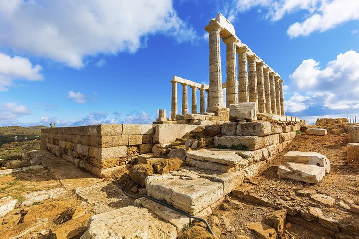 Temple of Poseidon and Cape Sounion Half Day Afternoon Tour image