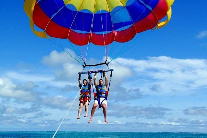 High Adventure! Parasailing In Cancun image