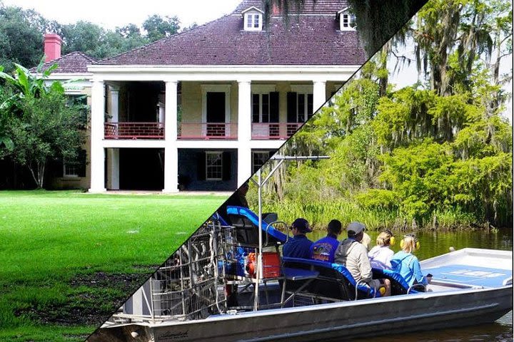 Destrehan Plantation and Large Airboat Tour Combo from New Orleans image