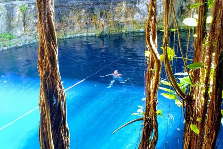 Go Maya by bike in Valladolid (Local market-Cenotes-Mayan Family) image