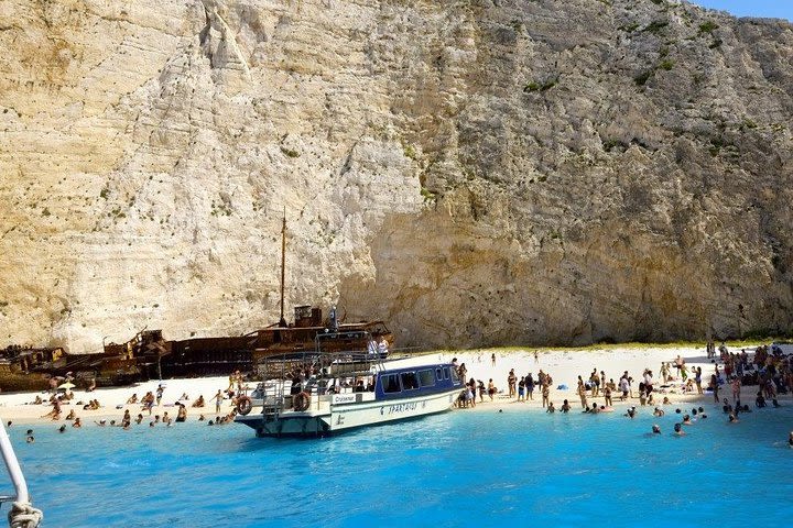 Trip to Shipwreck, Blue Caves and Xigia Beach  image