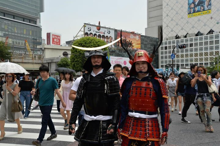 Samurai Armor Photo Shoot in Shibuya image