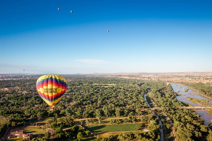 Albuquerque Hot Air Balloon Ride at Sunset image