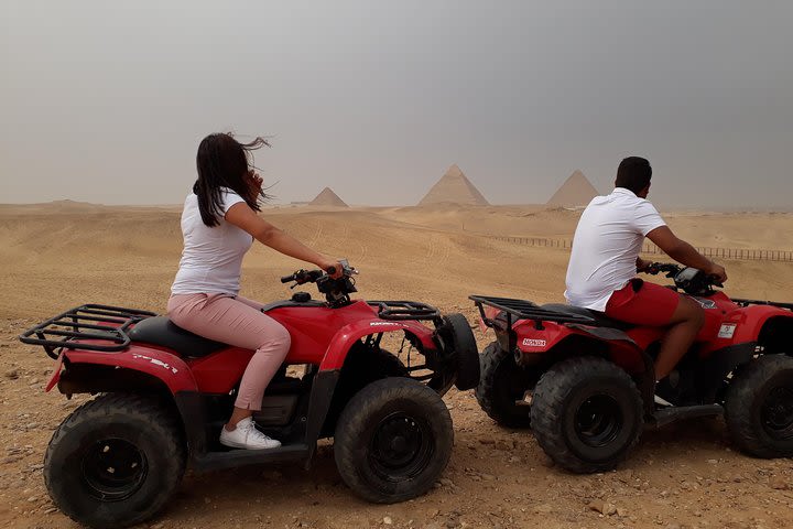 Quad motor bike the pyramids image