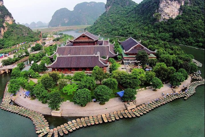 Bai Dinh Pagoda & Trang An Landscape One Day Group Tour From Hanoi image