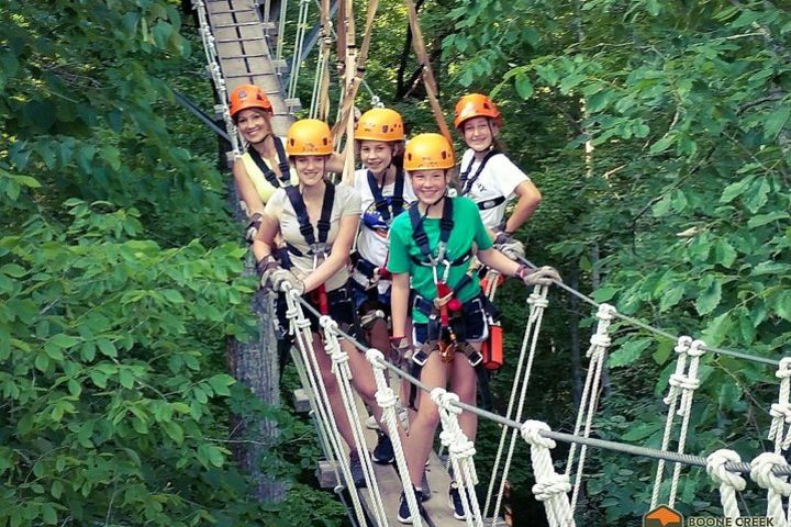 Fully Guided Zipline Canopy Tour through Kentucky River Palisades  image