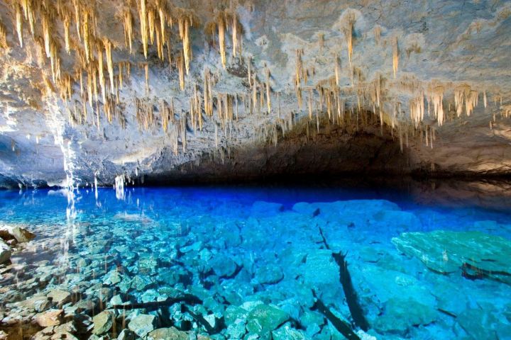 Blue Lake Cave Tour in Bonito image