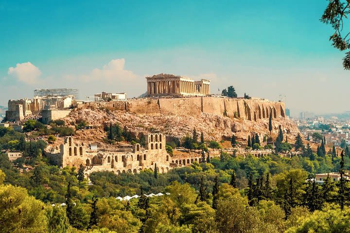 Athens full day tour by car/luxury minivan/minibus image