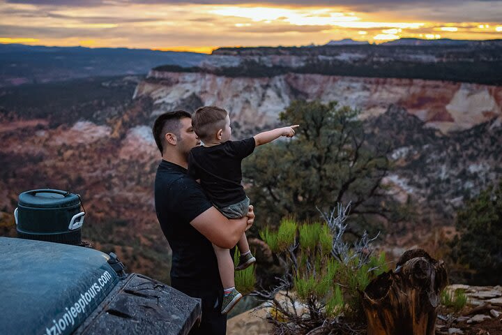 East Zion: Zion Cliffs Sunset Jeep Tour image