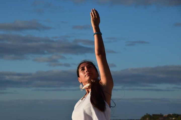 "NAMASTE TULUM" Do Yoga in Tulum and swim in a Cenote image