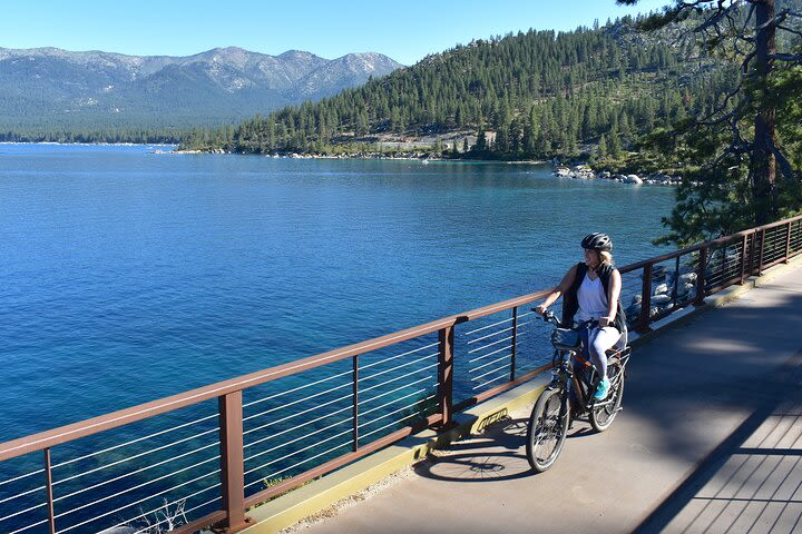 Full-Day Self-Guided Electric Bike Tour and Lake Tahoe's Iconic East Shore Trail image