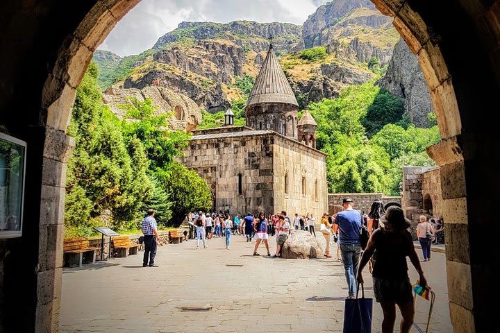 Private Tour to The Arch of Charents, Garni Temple and Geghard Monastery image