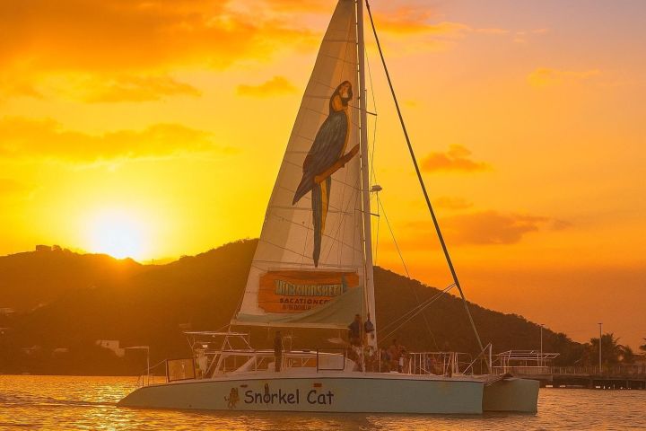 St. Thomas Sunset Catamaran Sailing Trip image