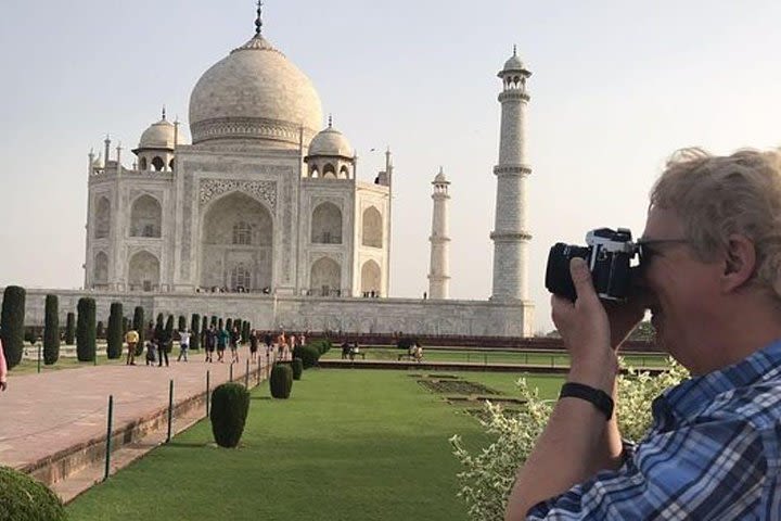 Private Taj Mahal Sunrise and Agra Fort from Delhi- All Inclusive image