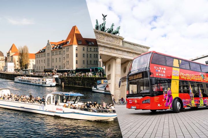 HOHO Klassische Tour + Kreuzfahrt auf der Spree image